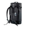 waterproof premium black duffel bag backpack with waterproof zipper