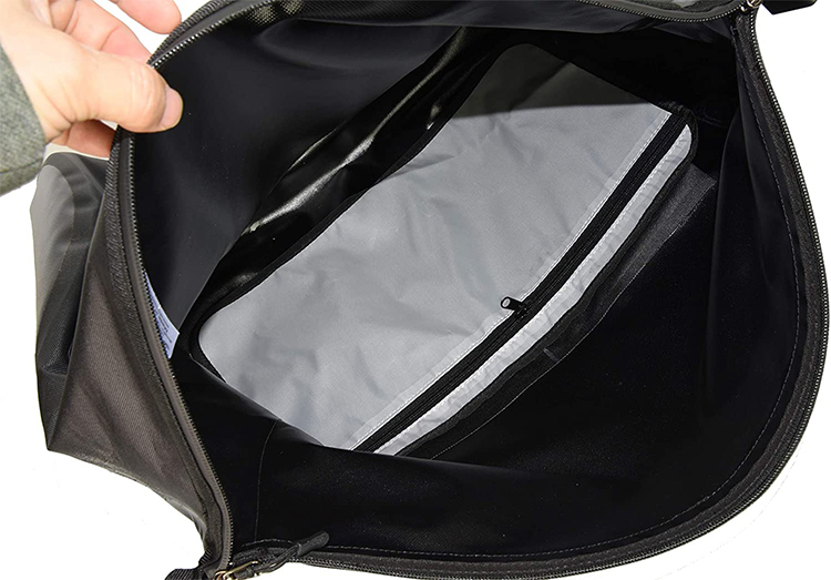 waterproof motorcycle travel dry duffel bag roll top closure 40L 66L duffle bag